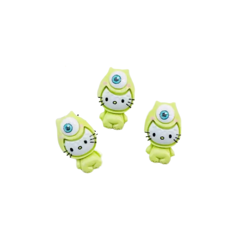 Monster Hello Kitty Nail Charm 5pcs