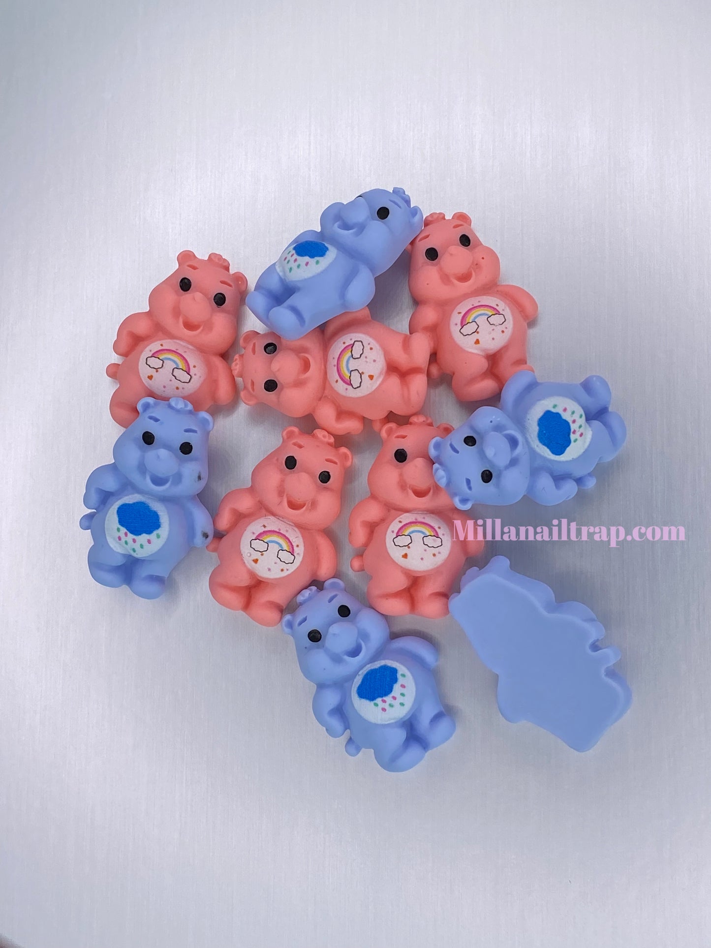 Care Bear Nail Charms 5pcs