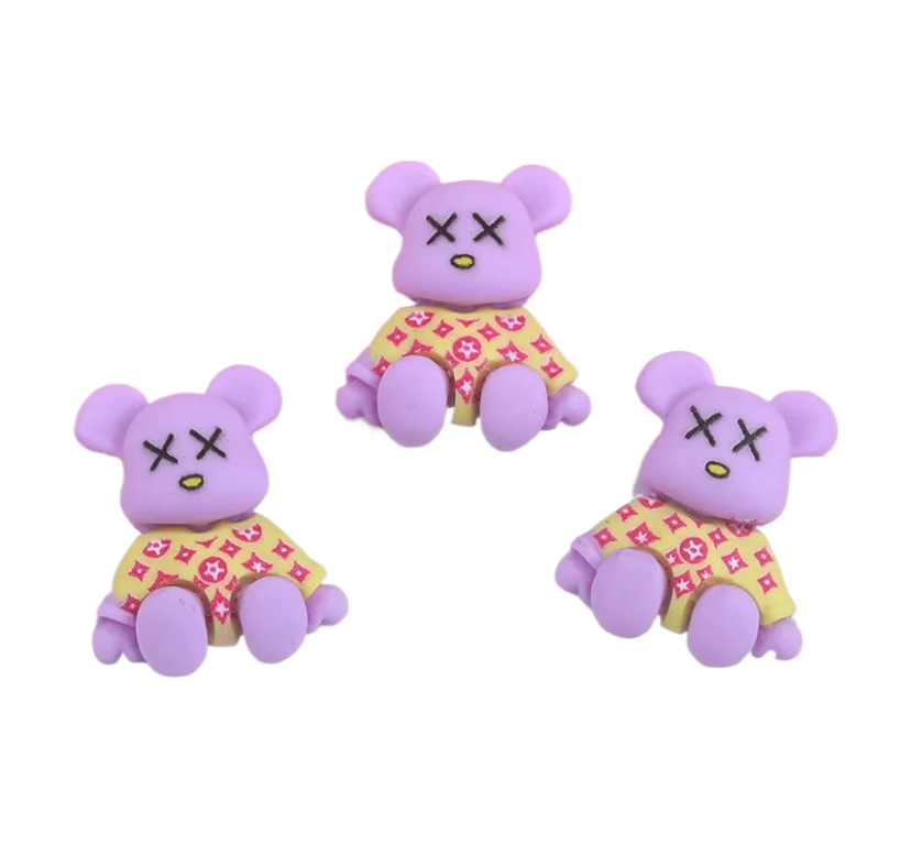 Designer LV Kaws Bear 5pcs